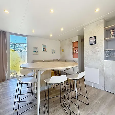 Mobil-home Confort 6 Pers, 3 Ch, Pisc Chauffée, à 200m - Fr-1-361a-70
