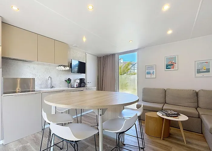 Tatil Evi Mobil-home Confort 6 Pers, 3 Ch, Pisc Chauffee, A 200m - Fr-1-361a-70