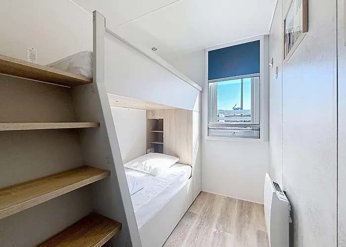 Mobil-home Confort 6 Pers, 3 Ch, Pisc Chauffee, A 200m - Fr-1-361a-70 * Jullouville-les-Pins