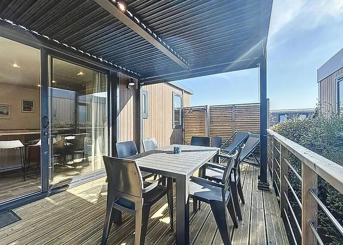 Mobil-home Confort 6 Pers, 3 Ch, Pisc Chauffee, A 200m - Fr-1-361a-70 Tatil Evi *